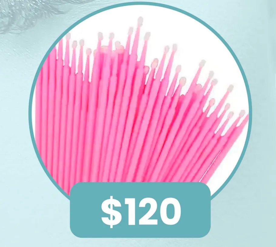 Microbrush 100 unidades