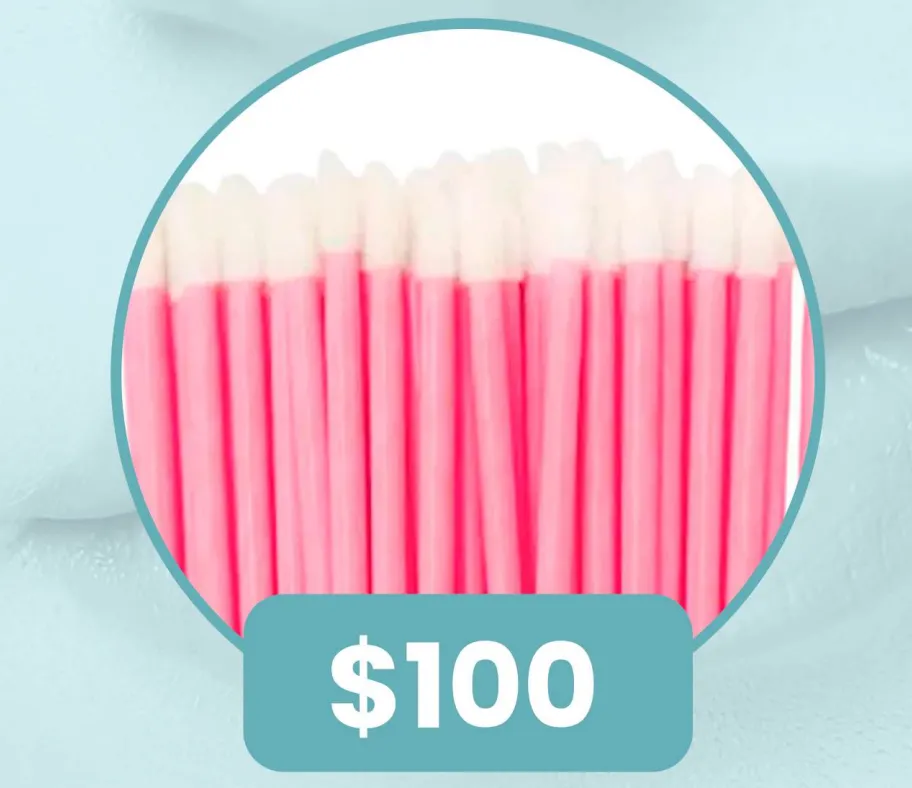 Aplicador Labial 50 unidades