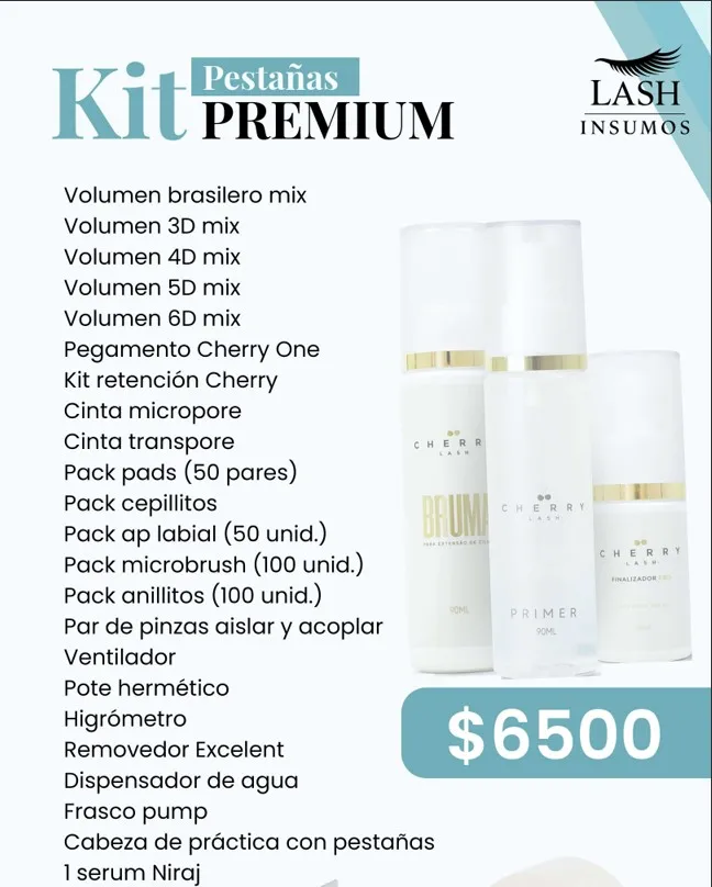 Kit Pestañas Premium