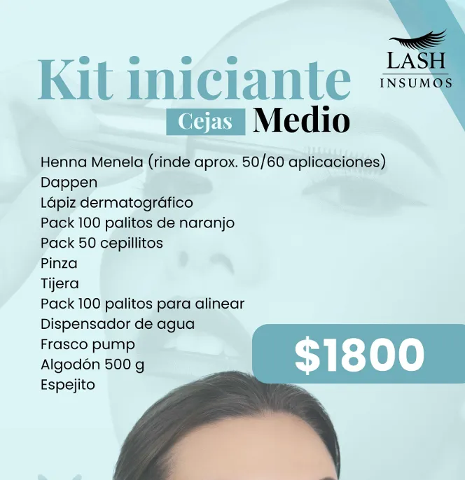 Kit Iniciante Cejas Medio