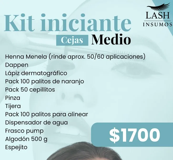 Kit Iniciante Cejas Medio