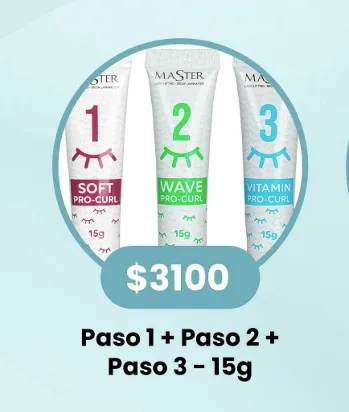 Kit Paso 1 + Paso 2 + Paso 3 (15g)